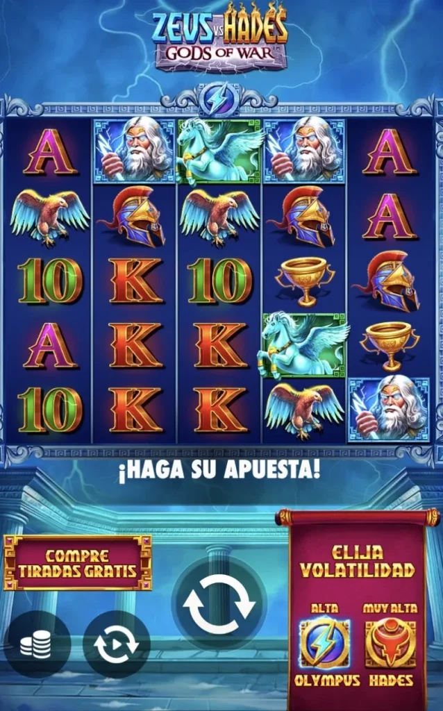 Zeus vs Hades gratis